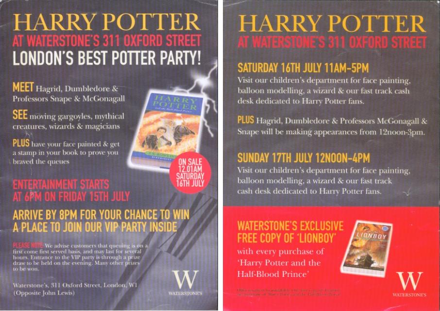 La meilleure fête Harry Potter de Londres !